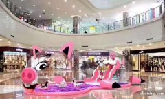 成都网红粉色芭比猪猪岛大型充气鲸鱼岛低价出租 成都网红粉色芭比猪猪岛大型充气鲸鱼岛低价出租