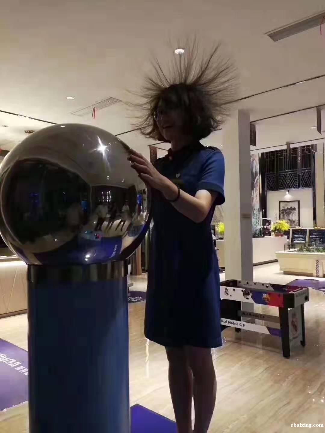 成都互动科技展怒发冲冠静电球出租手不能抖出租出售 成都互动科技展怒发冲冠静电球出租手不能抖出租出售