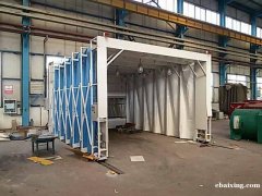 移动伸缩式油漆房工作原理及报价 移动伸缩式油漆房工作原理及报价