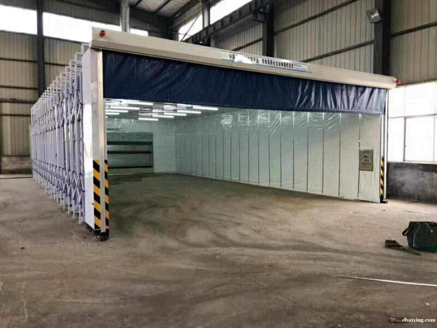 环保移动伸缩喷漆房6米以上配套方案及价格 环保移动伸缩喷漆房6米以上配套方案及价格