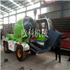 小型自动上料搅拌车混凝土搅拌运输车建筑路面搅拌车 小型自动上料搅拌车混凝土搅拌运输车建筑路面搅拌车