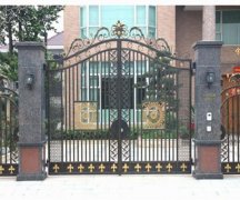 津南区铁艺大门厂家-规格定制-免费上门测量 津南区铁艺大门厂家-规格定制-免费上门测量